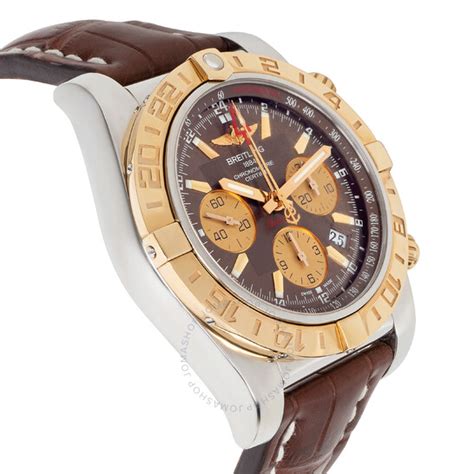 breitling chronomat brown|breitling chronomat automatic pre owned.